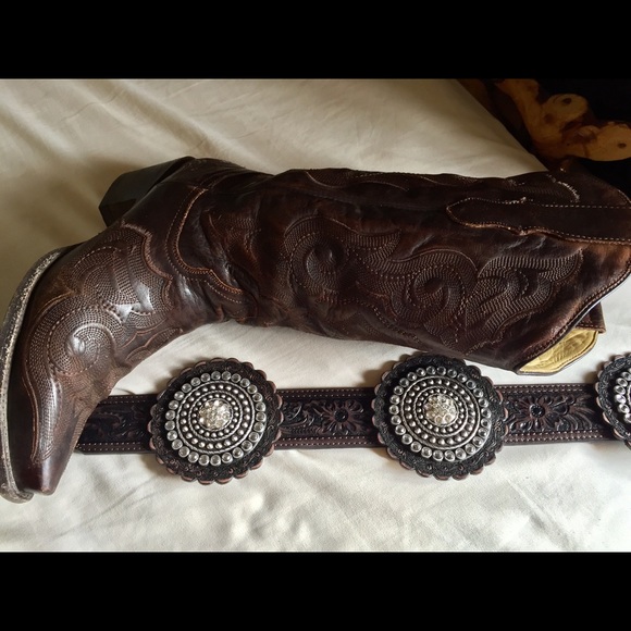 Nocona belt for boot - Picture 2 of 4