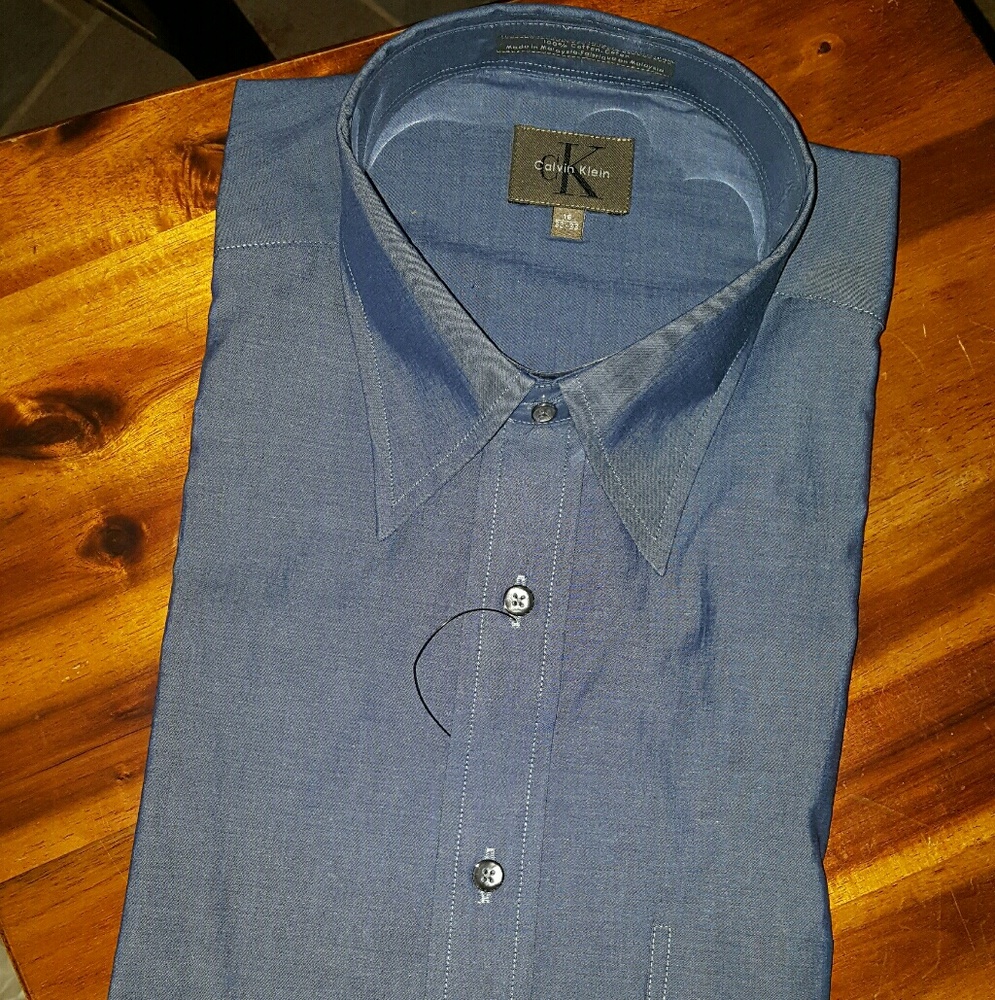 Calvin Klein mens dress shirt, new