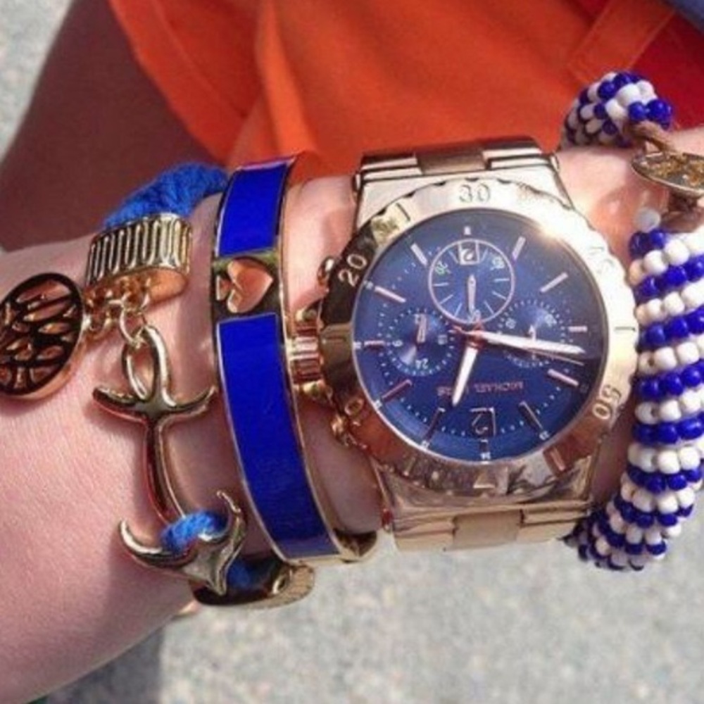 Michael Kors rose gold watch