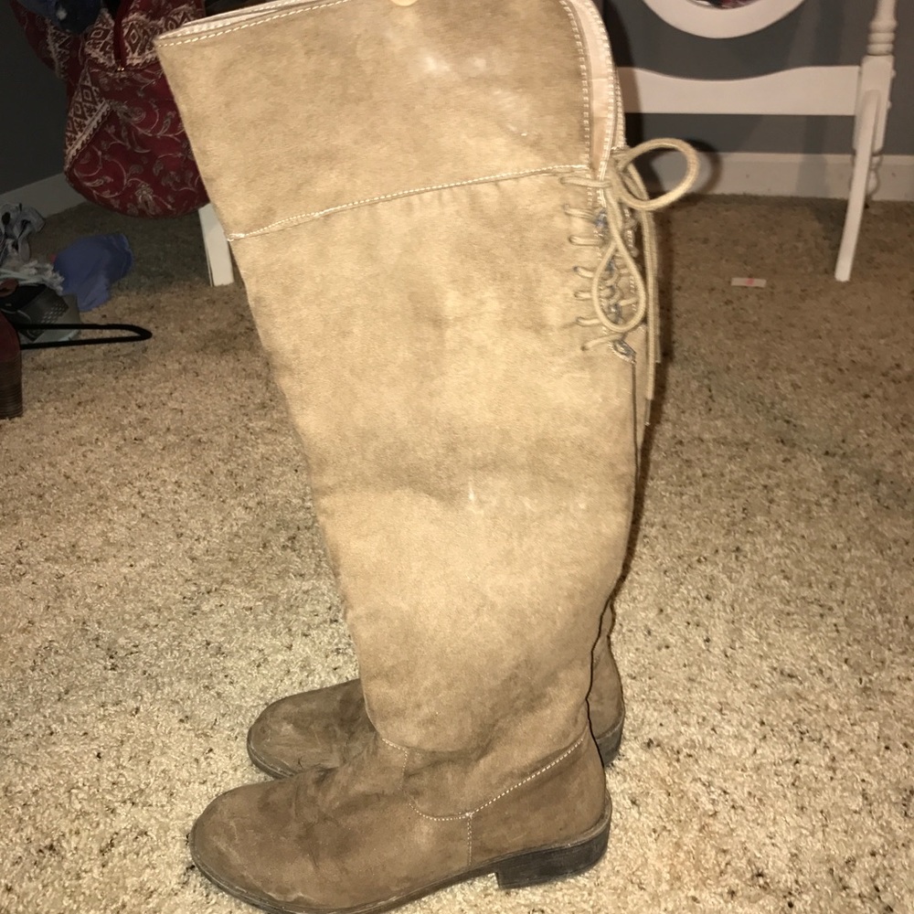 Over the knee boots