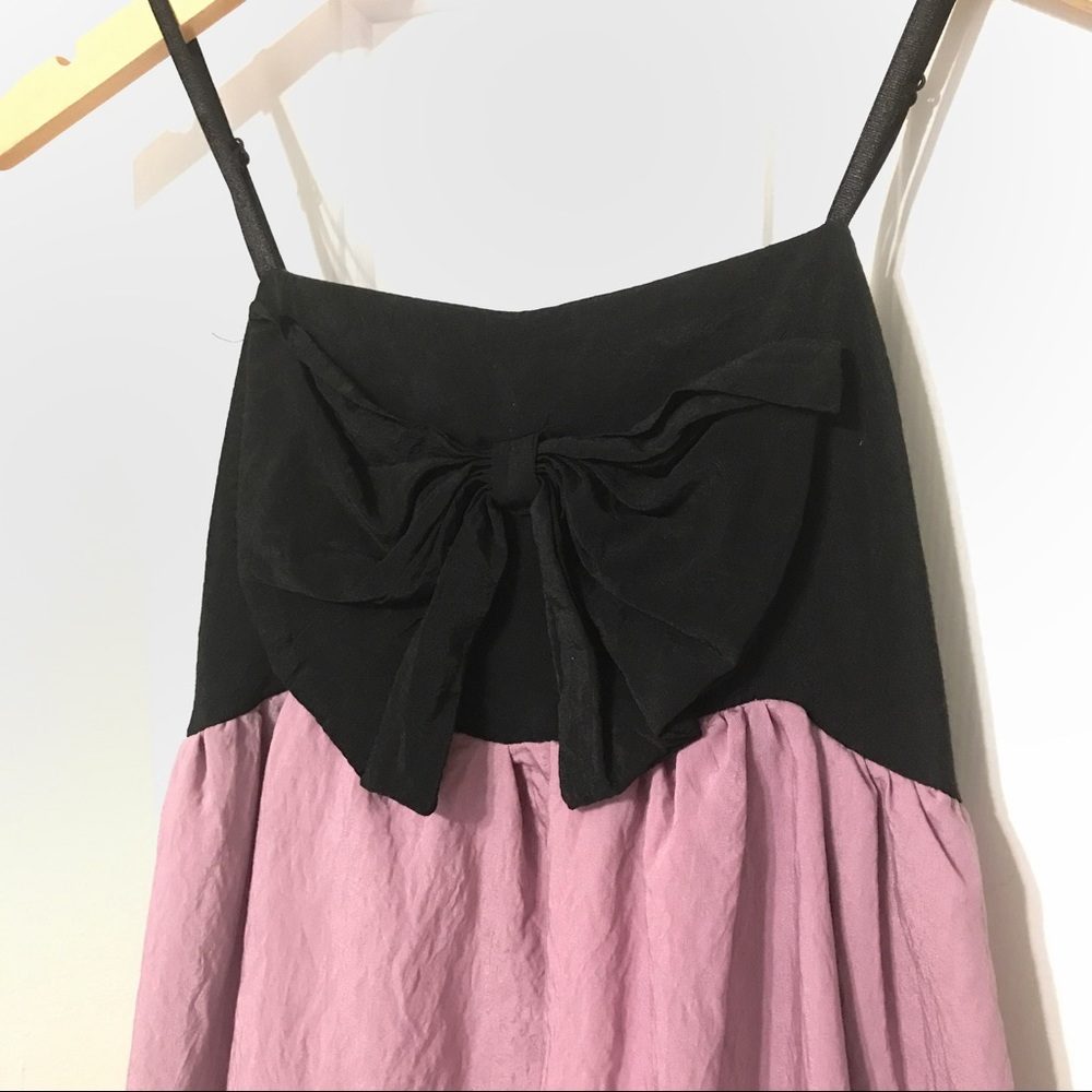 🎀Pink Purple Black Bow Party or Homecoming Dress - Picture 2 of 5