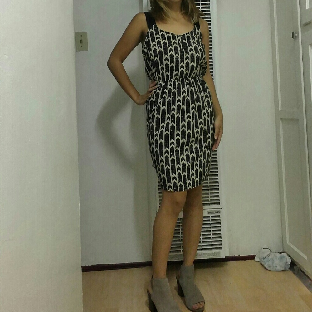 Black and White Summer Dress