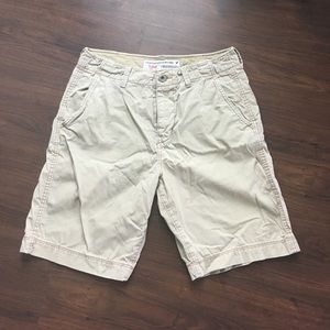 American Eagle Mens Kahki Shorts Size 32