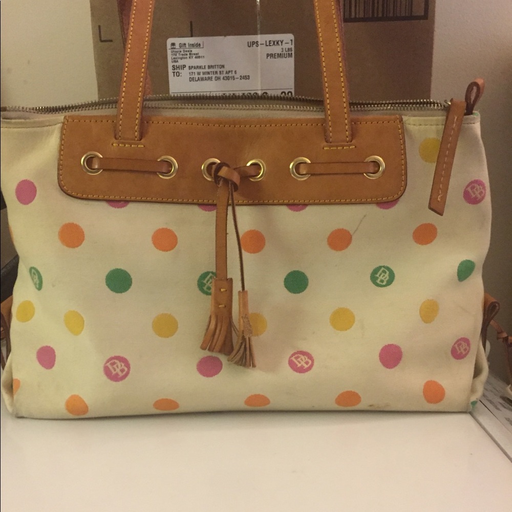 Beautiful medium size D&B mint condition bag