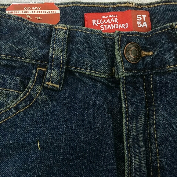 Boys Old Navy Regular Medium Wash Jeans NWT - Picture 2 of 3