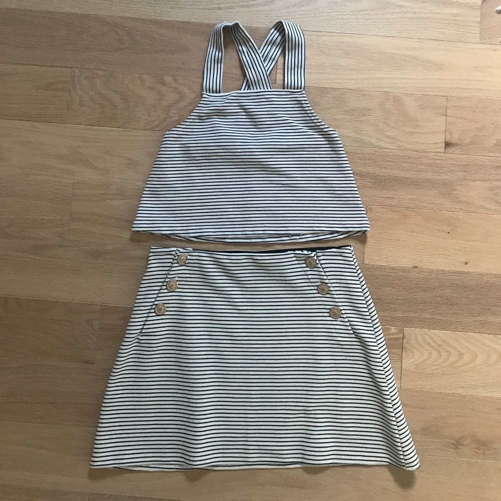 Zara top and skirt , selling as a set