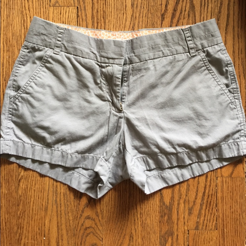 J.Crew Chino Gray Shorts