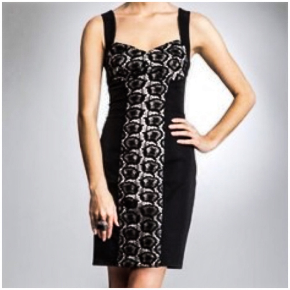 {bebe} Blace Lace Dress. NWT