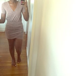 Zara body con "wrap" dress