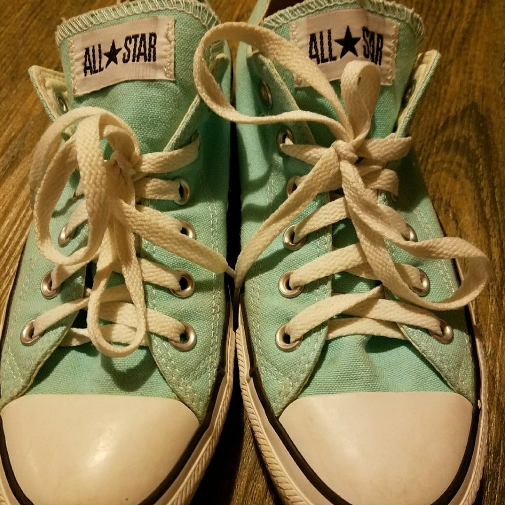Teal Converse