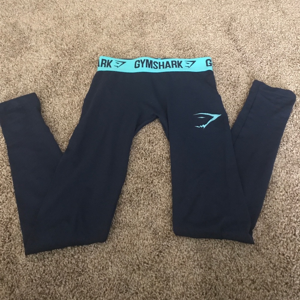 Gymshark fit leggings sapphire/marine blue XS