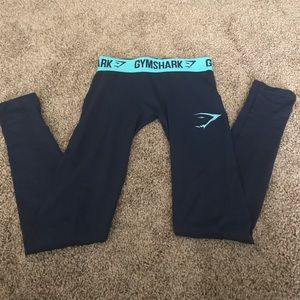Gymshark fit leggings sapphire/marine blue XS