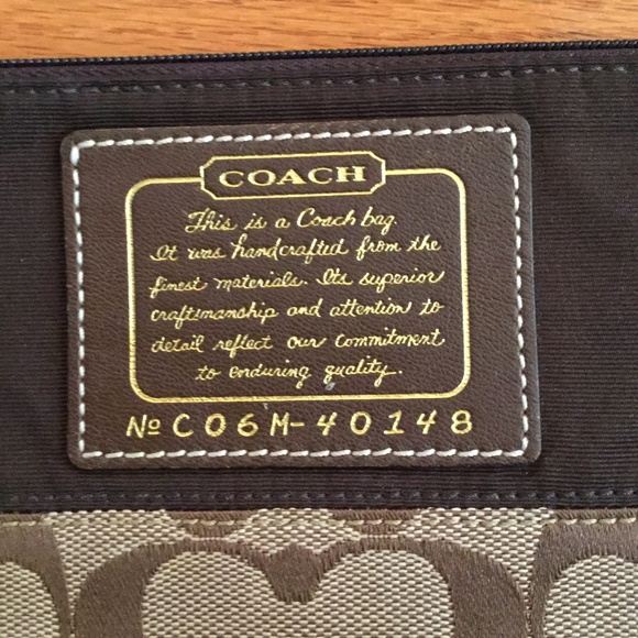 Coach Wristlet - Picture 2 of 3
