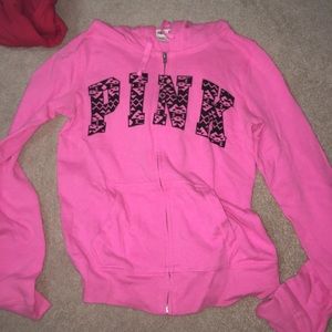 victoria's secret pink hoodie size XS