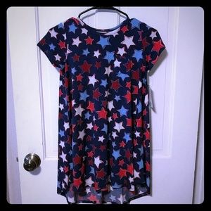 Kids lularoe Scarlett AMERICANA dress size 10