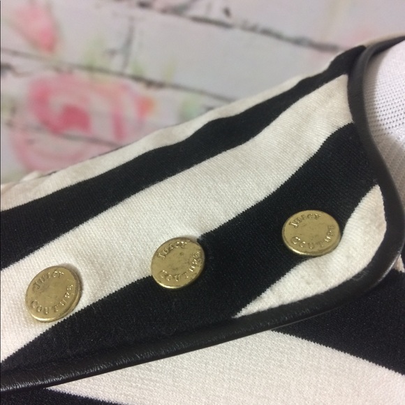 Juicy Couture Black and white striped dress - Picture 2 of 5