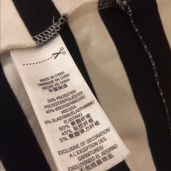 Juicy Couture Black and white striped dress - Picture 4 of 5