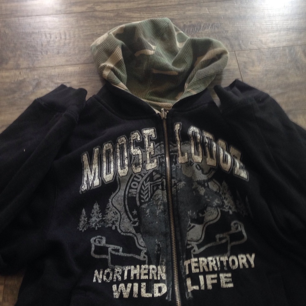 Moose Lodge Zip Up