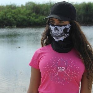 Faceshield, bandana, neck protection, scarf