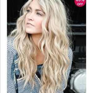 Lace front human hair wig