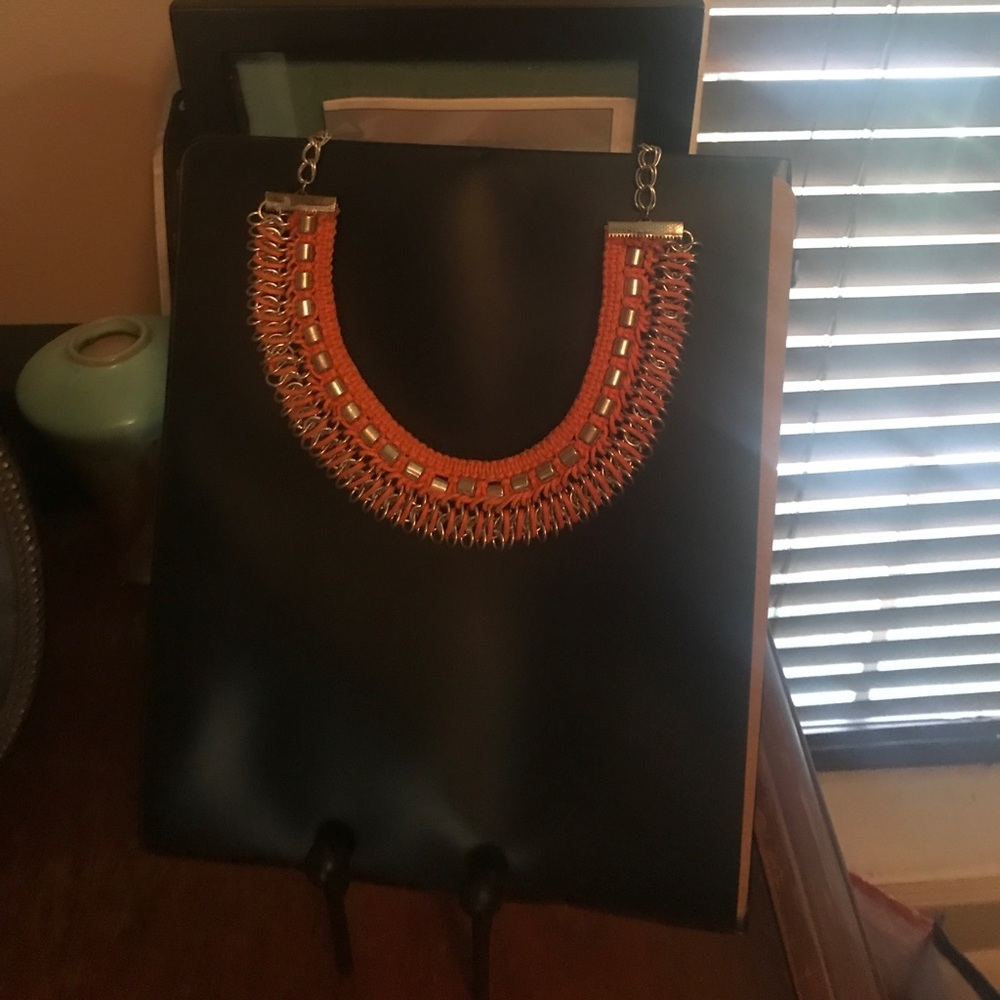 Orange necklace
