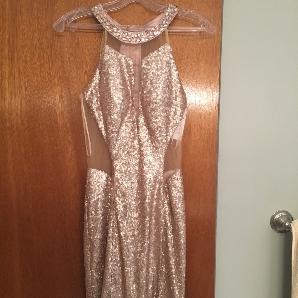 Beautiful sequin special occasion dress