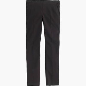 J. Crew Martie slim crop pant- BLACK
