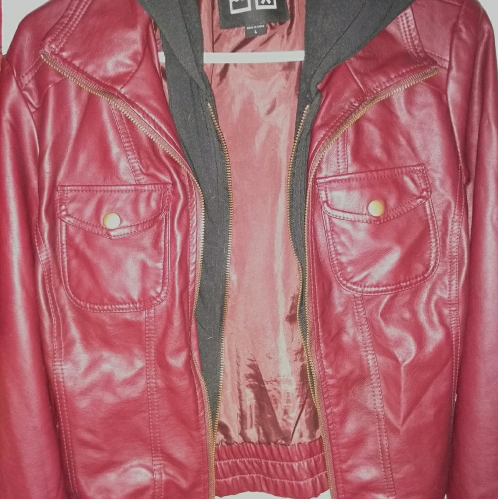 Leather jacket from PACSUN
