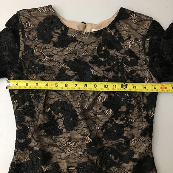 DRESS THE POPULATION Laced Dress - Picture 5 of 8