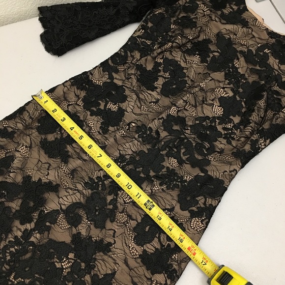 DRESS THE POPULATION Laced Dress - Picture 7 of 8