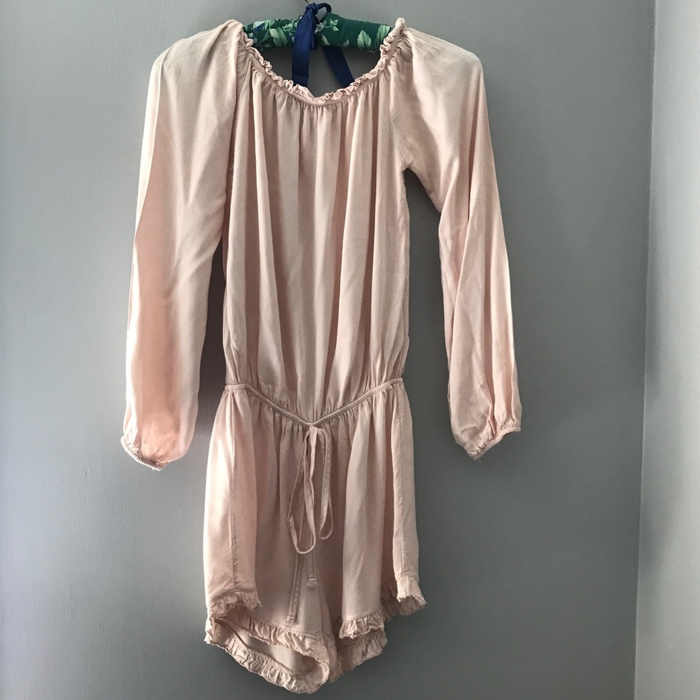 Pink Romper - Brandy Melville