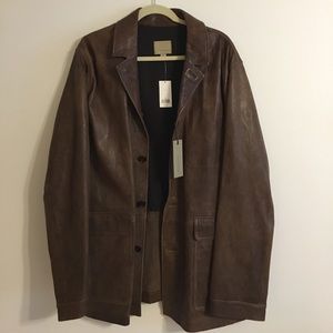 Banana Republic heritage brown overcoat