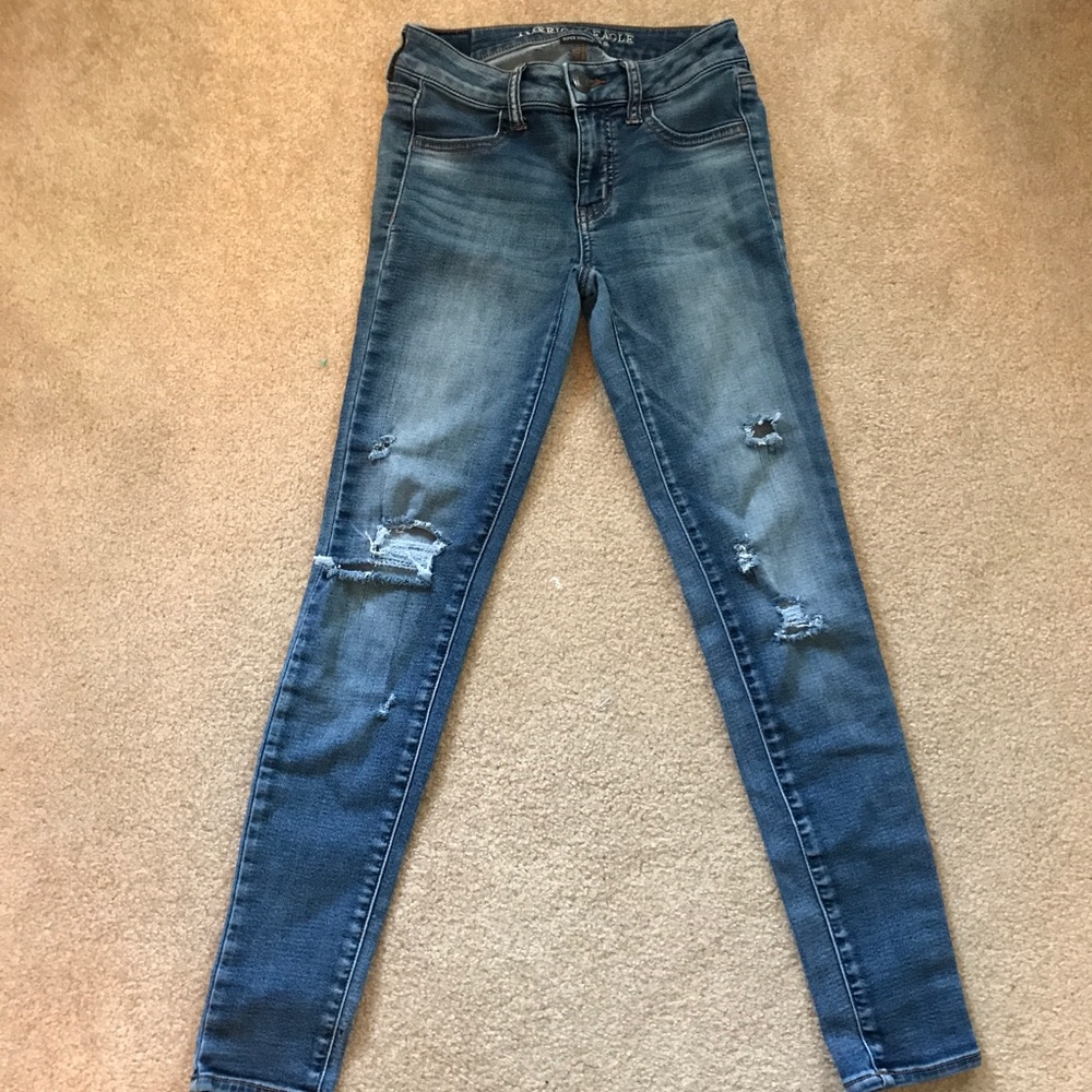 American Eagle Ripped Jeans