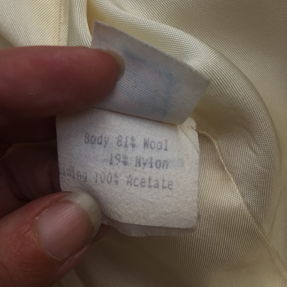 Vintage Lilli Ann wool and fur cuff jacket - Picture 4 of 6