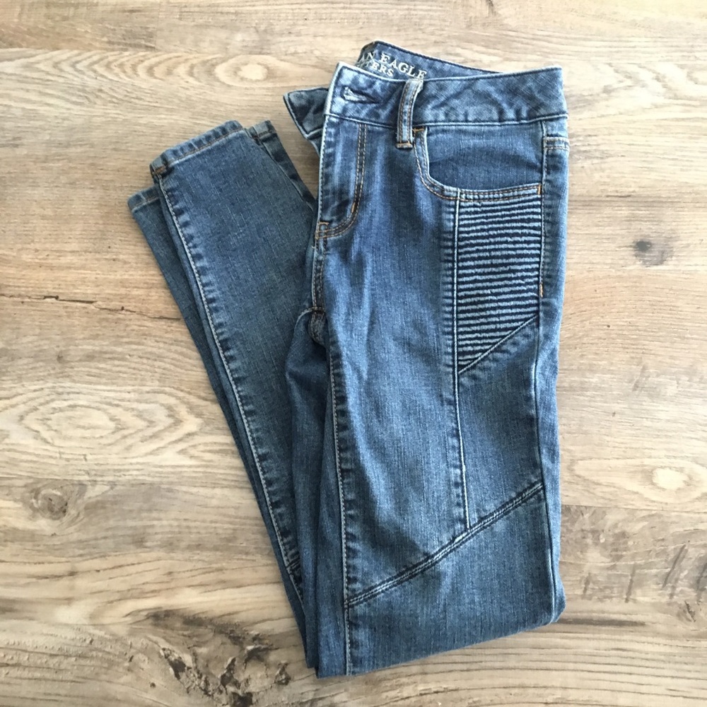 AE Moto jeggings