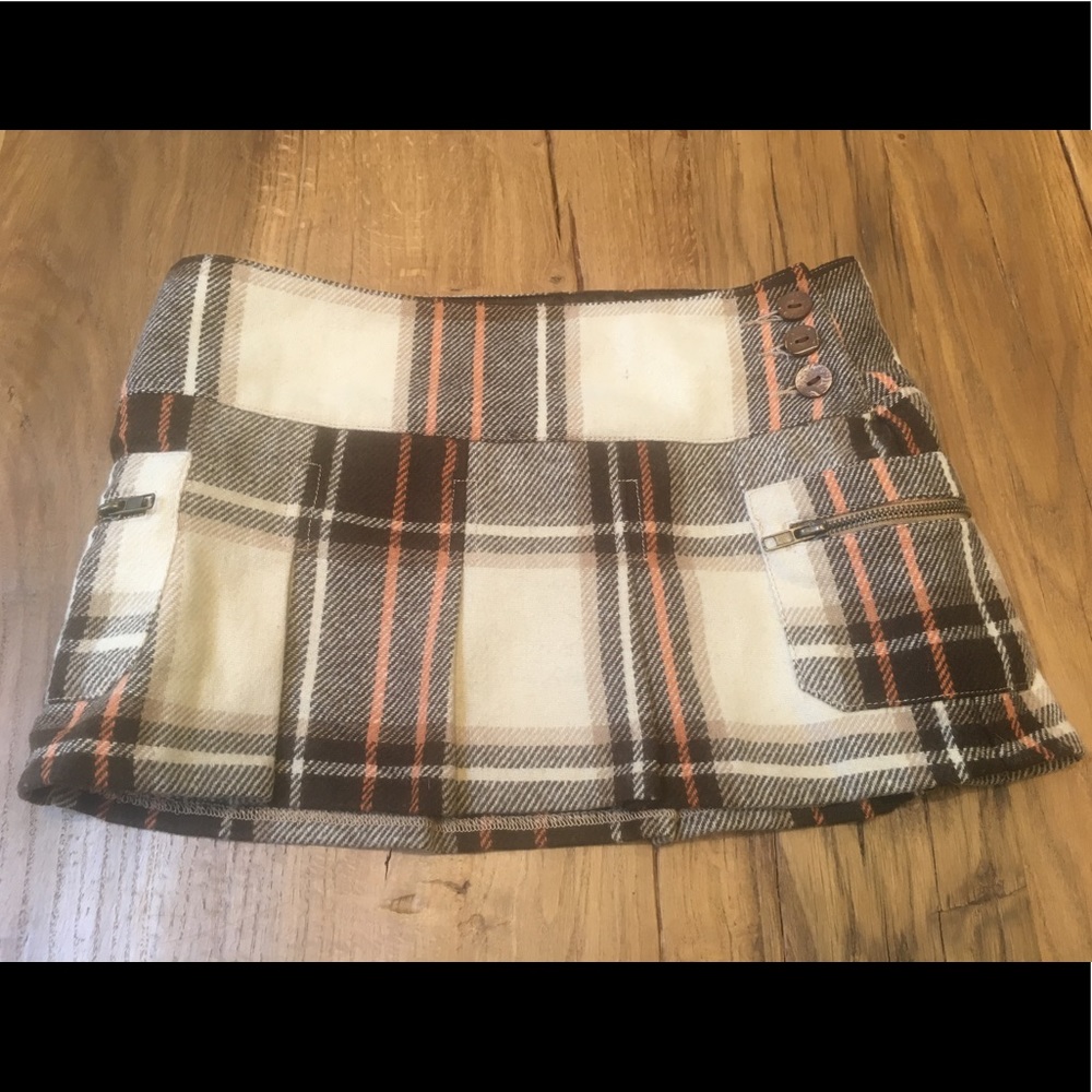 Hollister Plaid Skirt