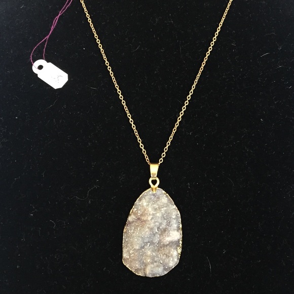 🎀Pick 5🎀 Druzy Necklace - Picture 1 of 4