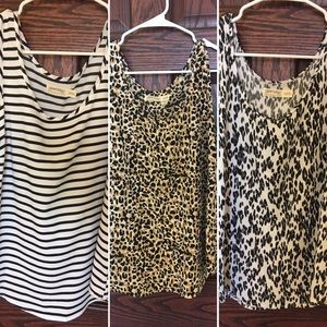 3 - Faded Glory tanks