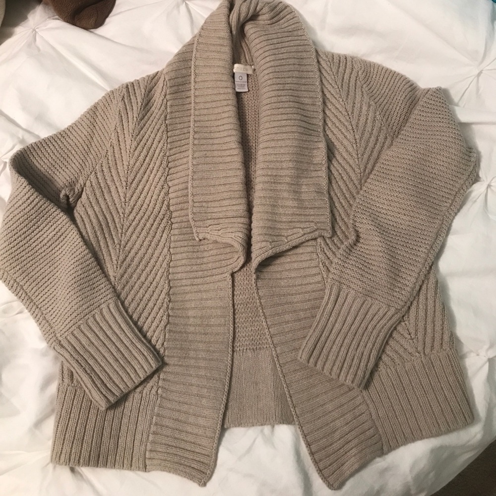 Open cardigan