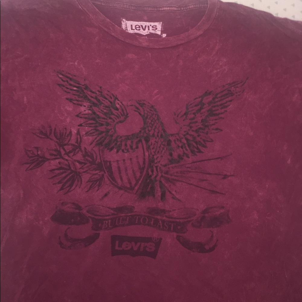 Men's Distressed Levi's Shirt