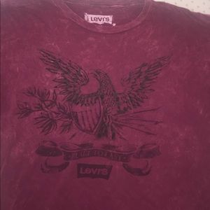 Men's Distressed Levi's Shirt