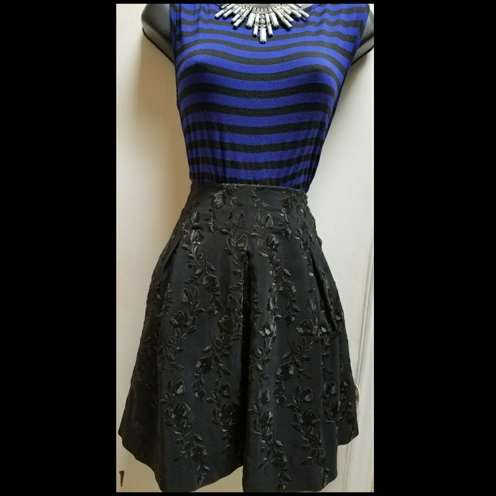 Nicole Miller pleaded skirt