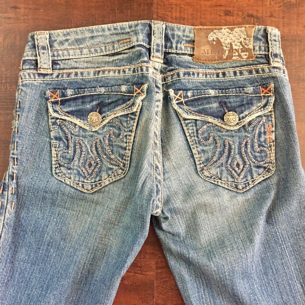 Women's Mek denim sz 24/34 studs detailedstitching