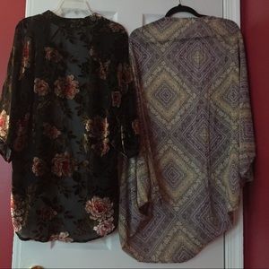 LOVELY KIMONO DUO SALE! One Hour Only $15 For Both