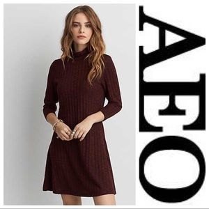 020-NWT AEO Turtle neck long sleeve drees Size XXS