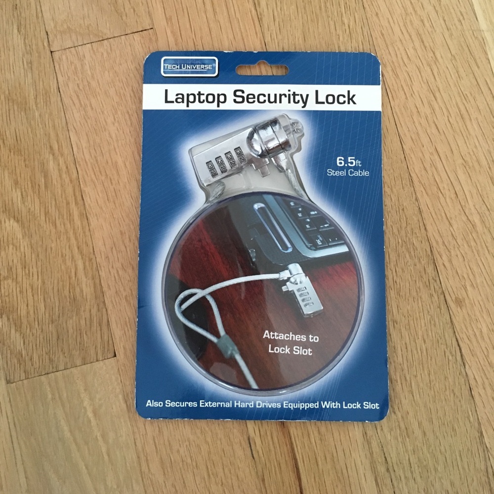 Laptop Security Lock for back to school!