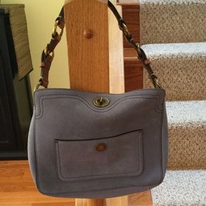 Blue Coach Bag