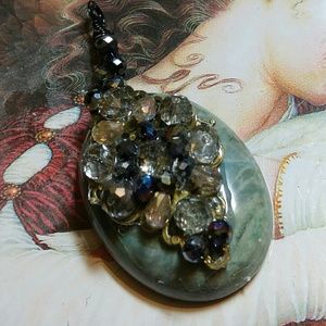 #0050 Artisan Handcrafted Gemstone Pendant