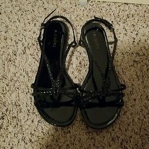 Black sandals