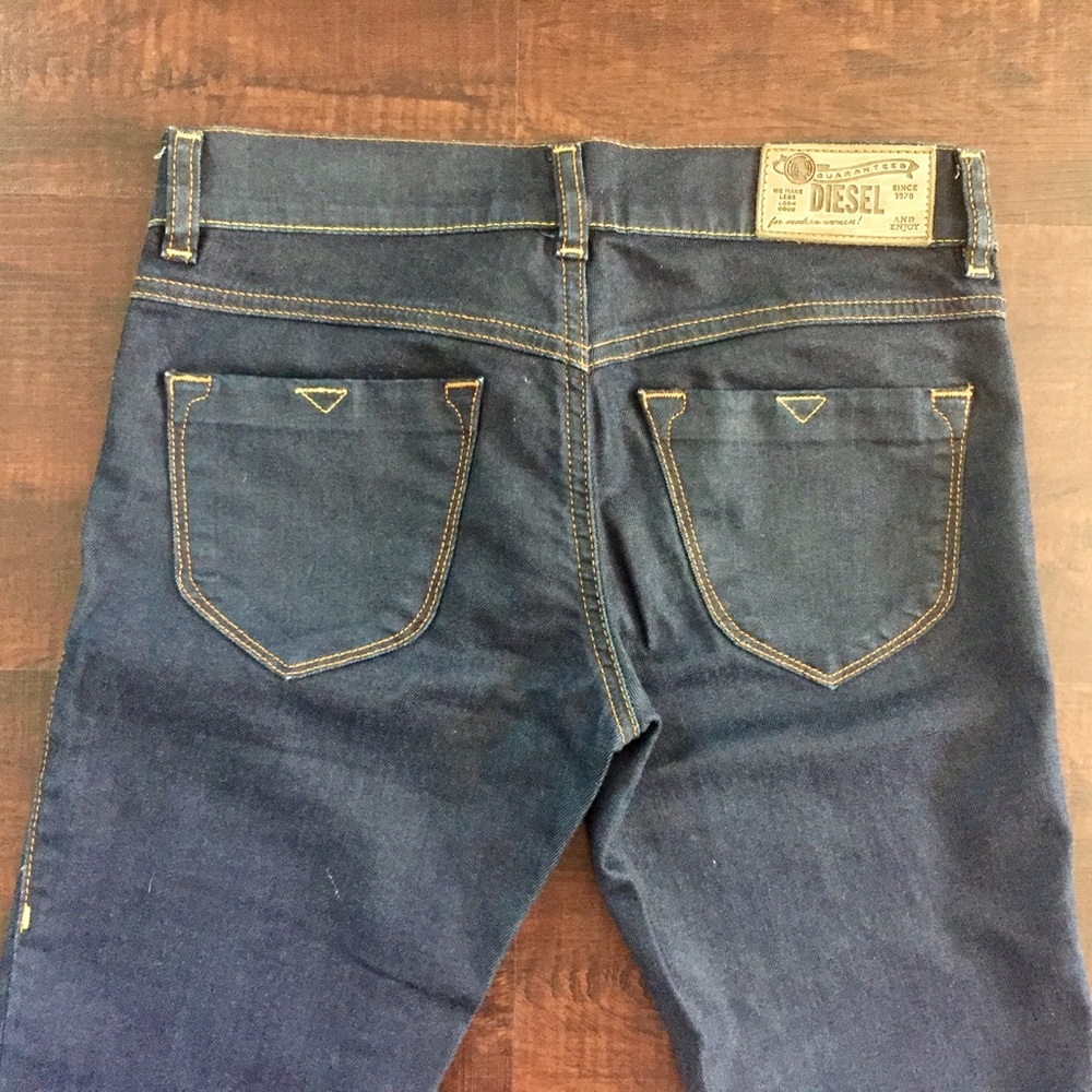 Diesel industry women's skinny jeans sz24
